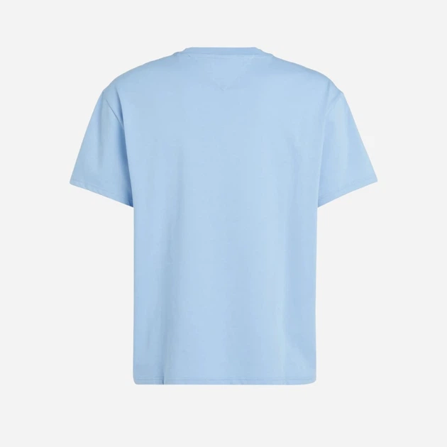 Koszulka męska bawełniana Tommy Jeans DM0DM18266-C3S 3XL Błękitna (8720646746927) - obraz 4