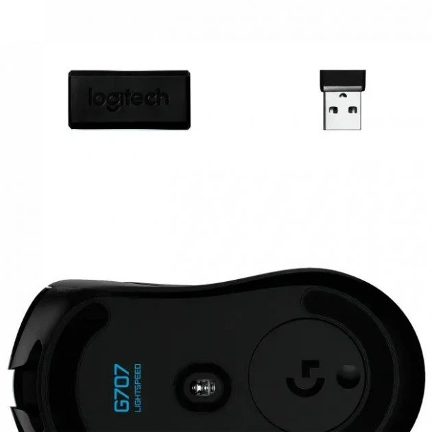 Ігрова миша Logitech G707, бездротова мишка з акумулятором - зображення 4