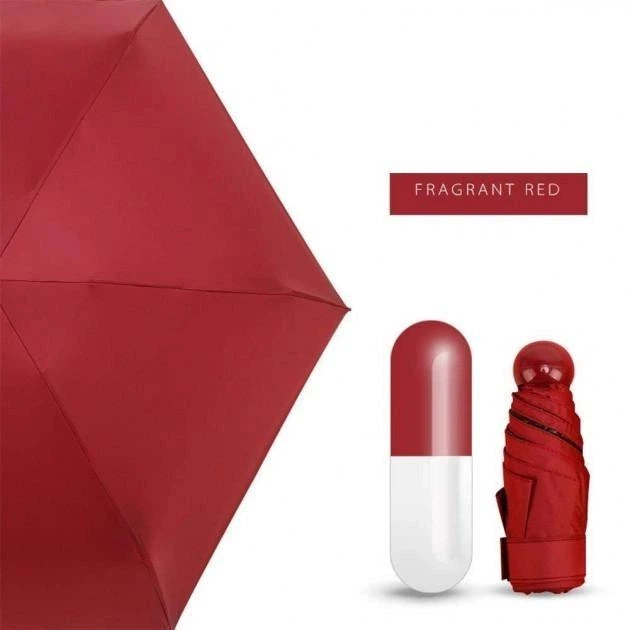 Мини-зонт в футляре , Карманный мини зонт в капсуле Umbrella - изображение 2