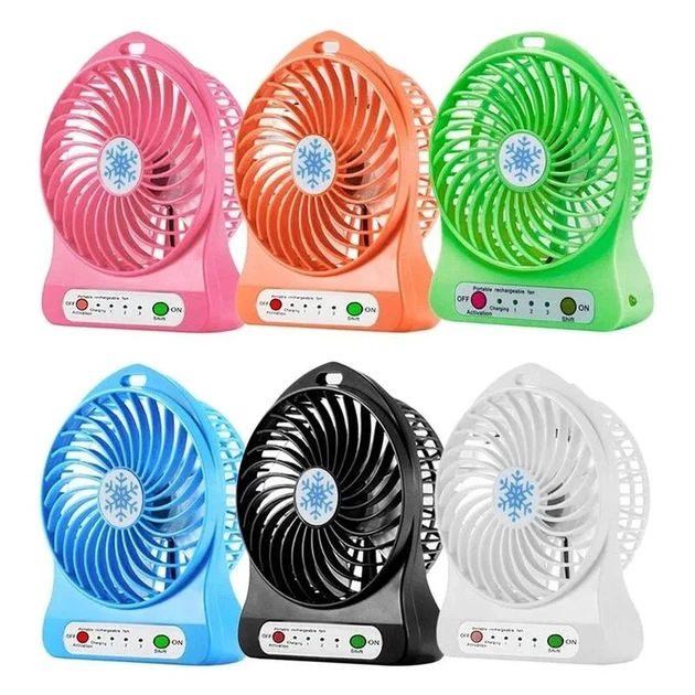 Мини-вентилятор Portable Fan Mini 3 режима портативный на аккумуляторе - Фото 11 Мини-вентилятор Portable Fan Mini 3 режима портативный на аккумуляторе - изображение 11
