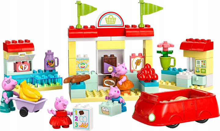 Конструктор LEGO DUPLO Супермаркет Пеппи 70 деталей (10434)  - зображення 3