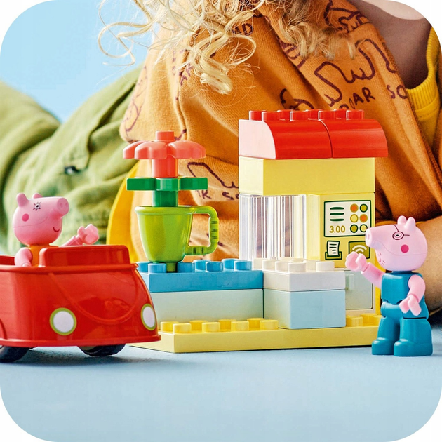 Конструктор LEGO DUPLO Супермаркет Пеппи 70 деталей (10434)  - зображення 6