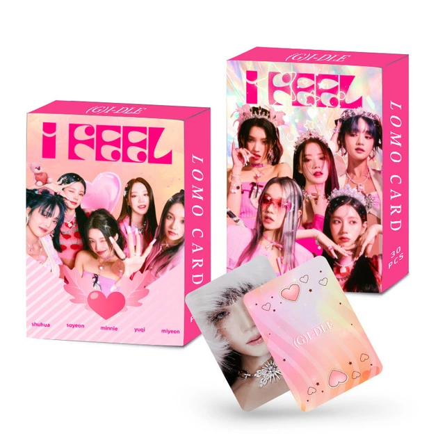 Карточки ломо k-pop Джи Айдл GI-dle I feel великі 13*9 см 30 шт - Фото 1 Карточки ломо k-pop Джи Айдл GI-dle I feel великі 13*9 см 30 шт - зображення 1