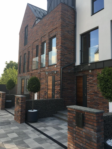 Облицовочная плитка Loft Brick Лонгфорд 30 Красно-коричневый с черными вставками 295x50 мм - Фото 4 Облицовочная плитка Loft Brick Лонгфорд 30 Красно-коричневый с черными вставками 295x50 мм - изображение 4