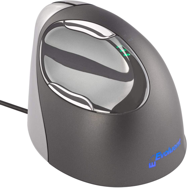 Вертикальная мышь Evoluent VM4R Серая g4 - изображение 4