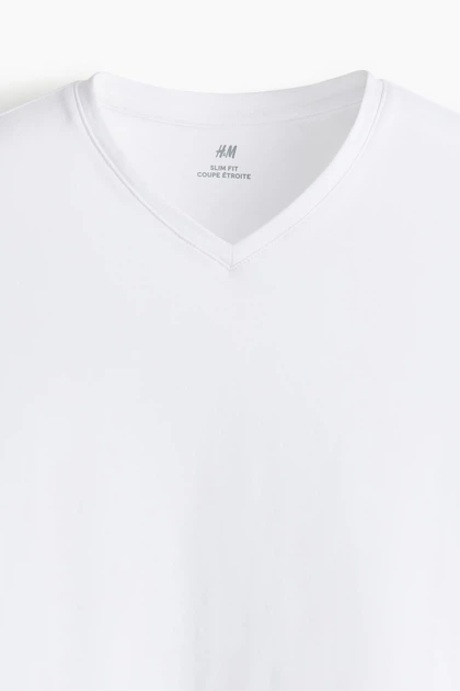 Футболка H&M XS белый 22059450591 - Фото 2 Футболка H&M XS белый 22059450591 - изображение 2