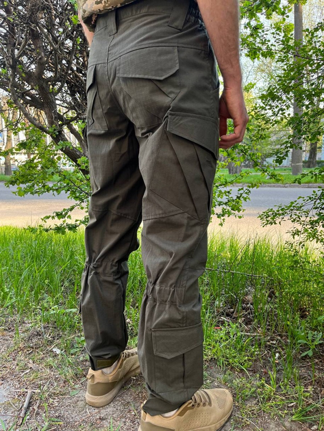 Штани камуфляжн літні і з кишенями, Розмір 50, Олива - изображение 2