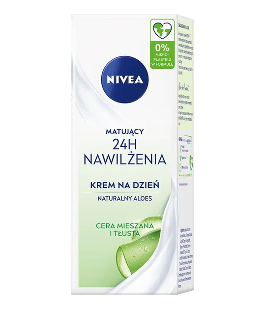 Денний крем NIVEA Матуючий Інтенсивне зволоження 24 години 50 мл (4005808572663) - зображення 2