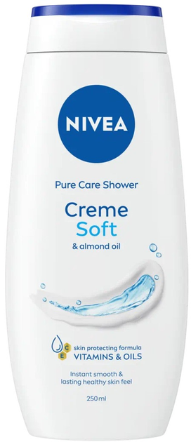 Żel pod prysznic Nivea Creme Soft 250 ml (4005808124015) - obraz 1