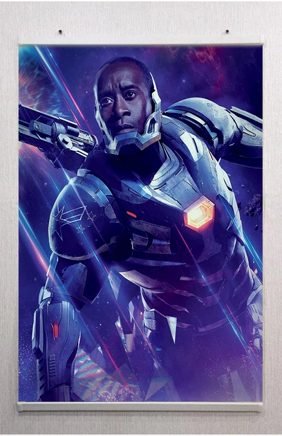 Постер BEGEMOT Мстители Супергерои MARVEL Джеймс Роудс Железный патриот Iron Patriot 40x61 см (1120972) - изображение 4