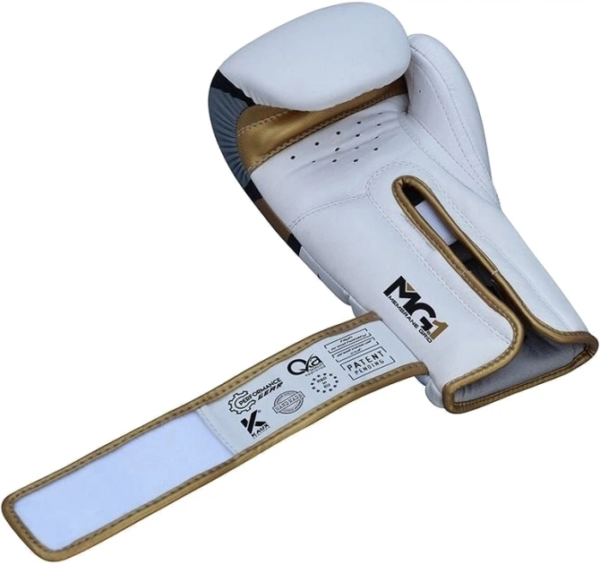 Боксерські рукавиці RDX F7 Ego 10 унцій + Капа Golden (BGR-F7GL-10oz) - зображення 6