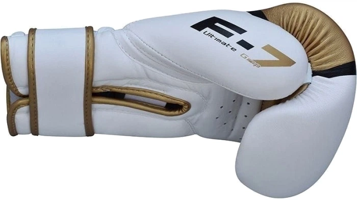 Боксерські рукавиці RDX F7 Ego 10 унцій + Капа Golden (BGR-F7GL-10oz) - зображення 7