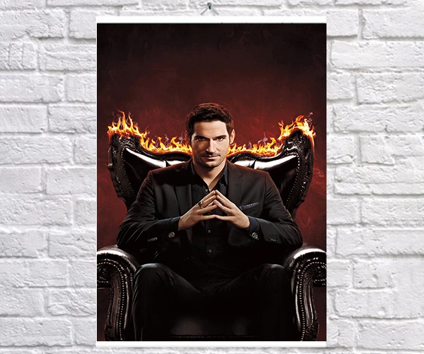 Постер-плакат BEGEMOT Люцифер Зоряниця Lucifer 40x61 см (1121568) - Фото 1 Постер-плакат BEGEMOT Люцифер Зоряниця Lucifer 40x61 см (1121568) - зображення 1