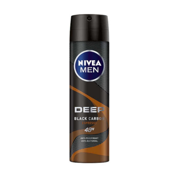 Antyperspirant Nivea Men Deep Espresso w sprayu 150 ml (5900017069777) - obraz 1