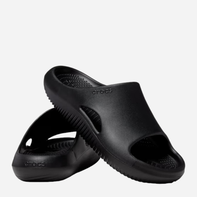 Klapki damskie basenowe Crocs Mellow Slide 208392 38-39 Czarne (196265277230) - obraz 3