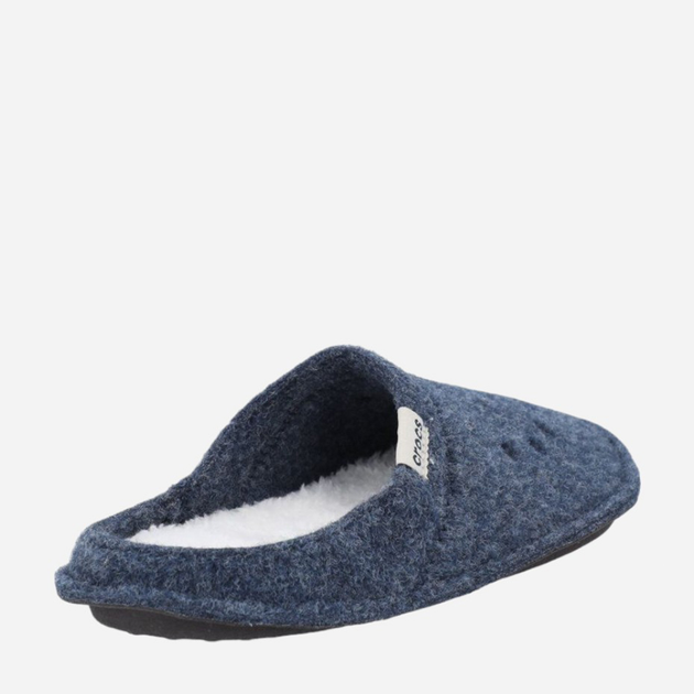 Жіночі домашні капці утеплені з закритим носком Crocs Classic Slipper 203600-NNOT 36-37 (M4/W6) 22 см Темно-сині (887350817041) - зображення 3