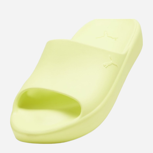 Жіночі шльопанці для пляжу Puma Shibui Cat 385296-14 35.5 (3UK) Салатові (4099686078355) - зображення 4