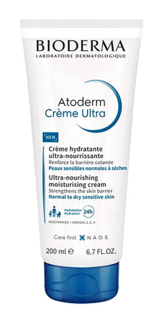 Крем для тіла Bioderma Atoderm для нормальної та сухої чутливої шкіри ...