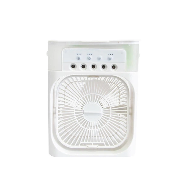 Настільний вентилятор зі зволожувачем повітря 4в1 Air Cooler Fan USB Білий (VS7006737-1) - Фото 3 Настільний вентилятор зі зволожувачем повітря 4в1 Air Cooler Fan USB Білий (VS7006737-1) - изображение 3