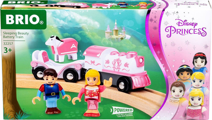 Zestaw zabawek Brio Disney Princess Sleeping Beauty Battery Train (7312350322576) - obraz 1