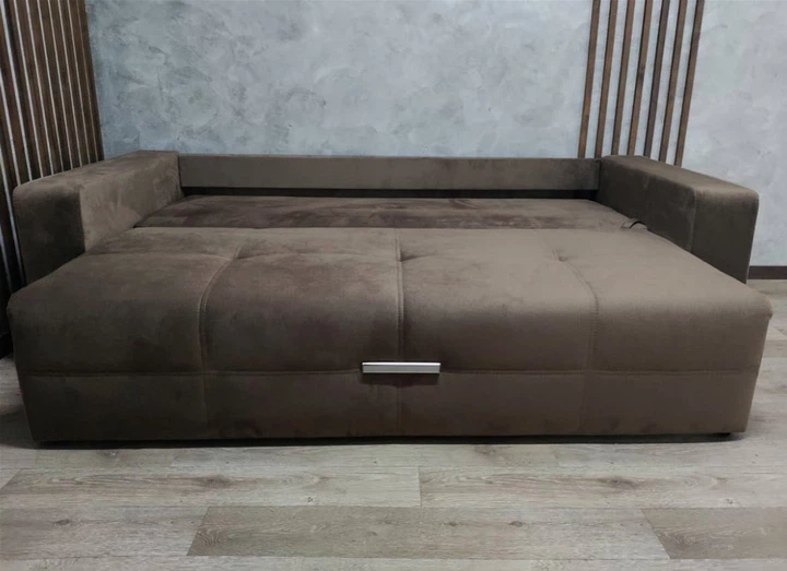 Диван раскладной Smart Isola 2350х1050 мм еврокнижка Emilia 15 мокко (449103-15) - изображение 6