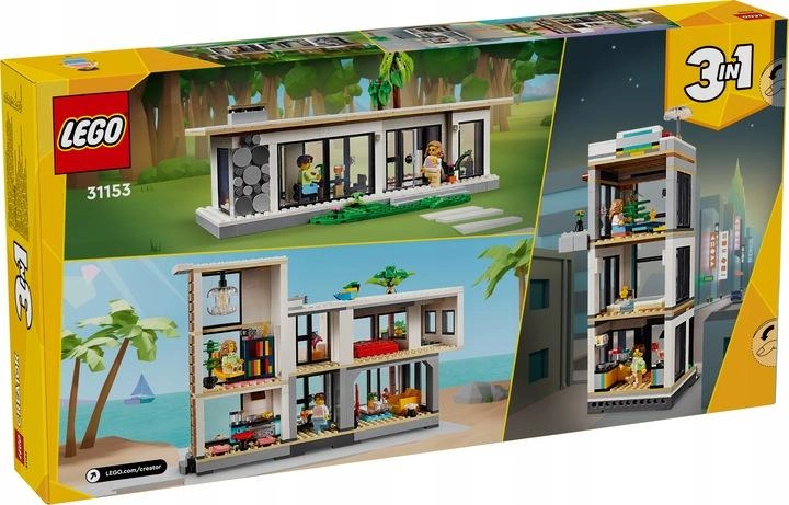 Конструктор LEGO Creator Сучасний будинок 939 деталей (31153)  - зображення 2