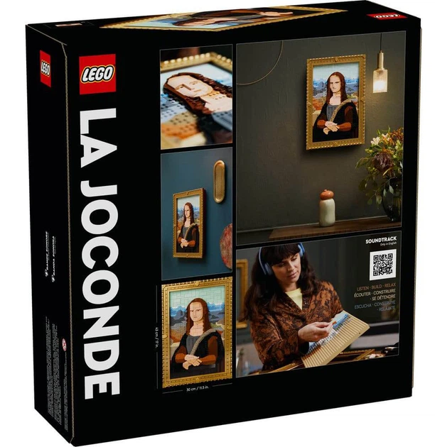 Конструктор LEGO ART Mona Lisa 1503 детали (31213) – игрушки с
