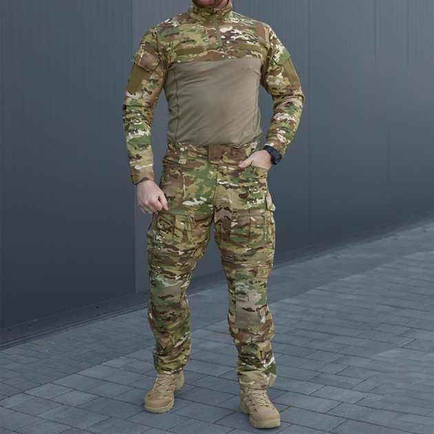 Чоловічий костюм Tactical Group Gen 5 ріп-стоп убакс + штани мультикам розмір 3XL - зображення 1