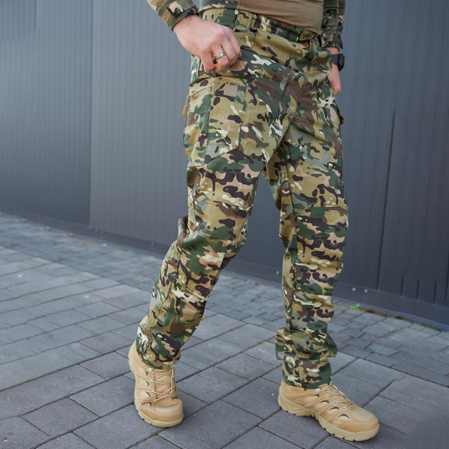 Мужские штаны рип-стоп с D-кольцами мультикам размер S - изображение 2