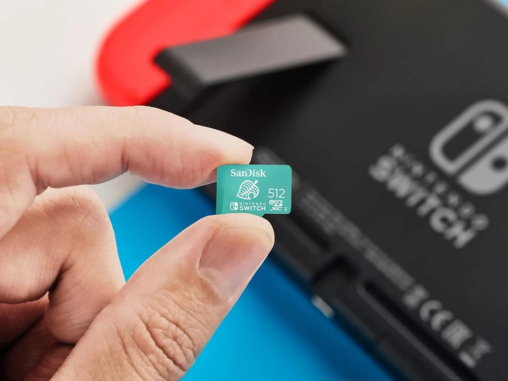 Карта памяти microSD 512Gb SanDisk for Nintendo Switch Class 10