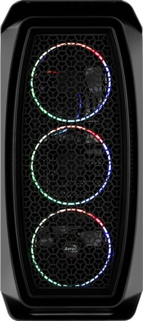 Корпус AeroCool Aero One Mini Eclipse-G-BK-v1 Black - зображення 3