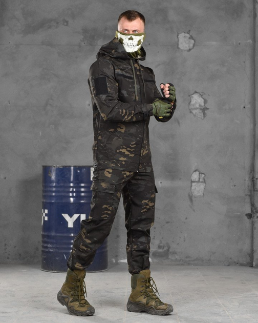 Тактичний костюм muraena чорний мультикам 00 XXL - зображення 2