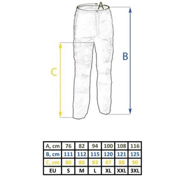 Зимові штани MIL-TEC US MA1 Thermal Pants Olive S - зображення 2