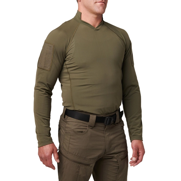 Термореглан 5.11 Tactical® V.XI™ Sigurd L/S Shirt 2XL RANGER GREEN - зображення 2