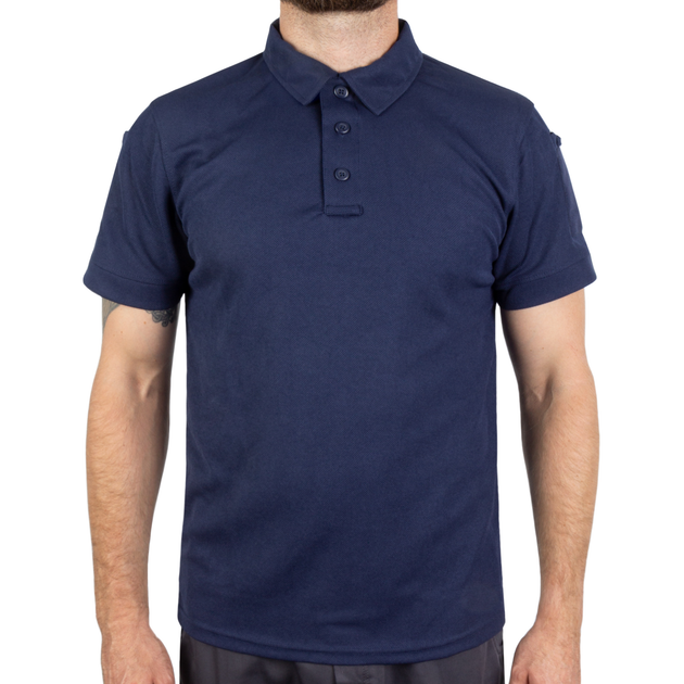 Футболка поло Sturm Mil-Tec Tactical Short Sleeve Polo QuickDry M Dark Navy - изображение 1