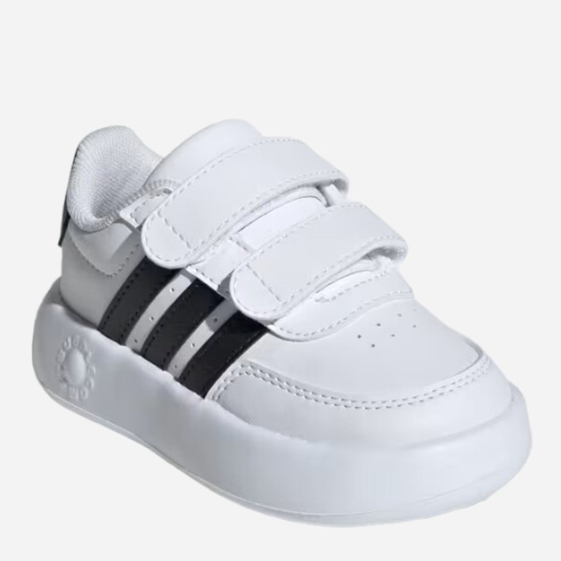 Tenisówki chłopięce Adidas Breaknet 2.0 CF I ID5276 23.5 Biały/Czarny (4066759164710) - obraz 2