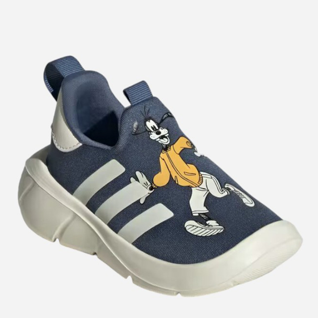 Дитячі кросівки для хлопчика Adidas Monofit Goofy I ID8023 22 Темно-сині/Білі (4066766617704) - зображення 2