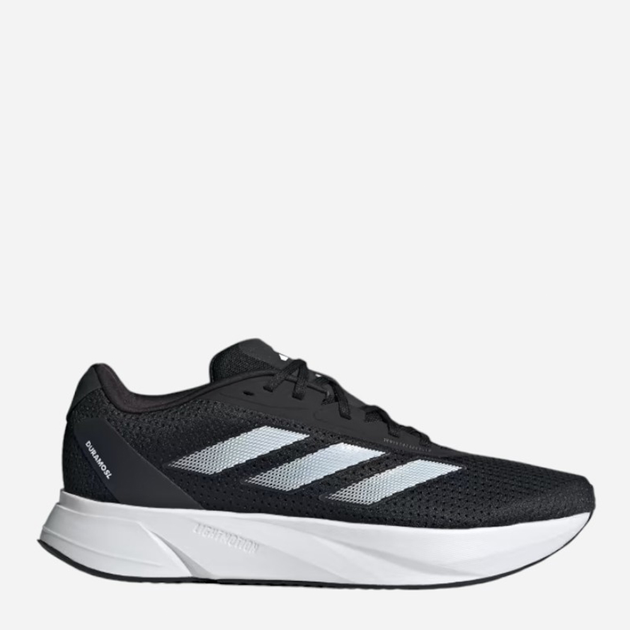 Чоловічі кросівки для бігу Adidas Duramo SL M ID9849 45.5 Чорні/Білі (4066756060381) - зображення 1