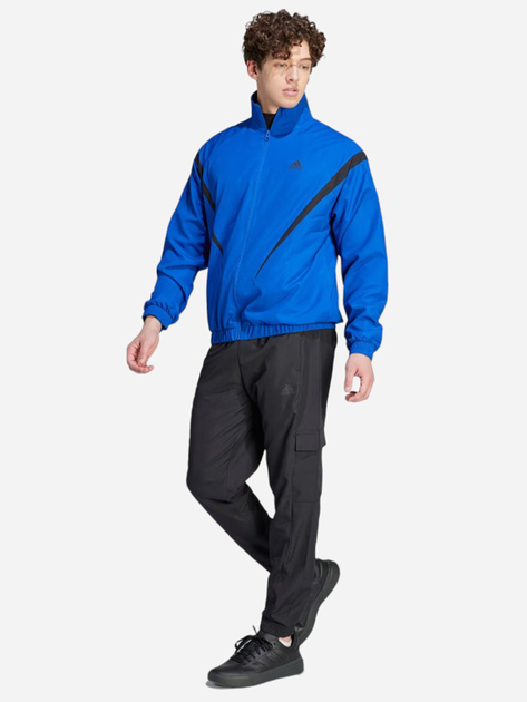 Спортивний костюм чоловічий Adidas M WVN NO HD TS IJ6070 2XL Синій/Чорний (4066761907848) - зображення 1