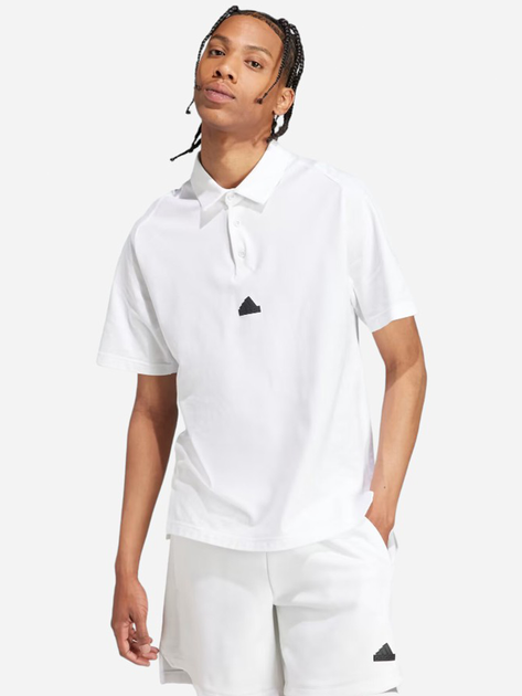 Koszulka polo męska Adidas M Z.N.E.PR POLO IJ6136 L Białe (4066763389949) - obraz 1