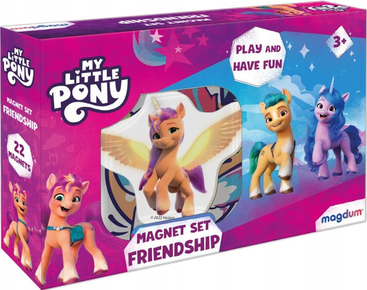 Zestaw magnesów Magdum My Little Pony Przyjaźń ME5031-21 22 elementy (4820215154567) - obraz 1