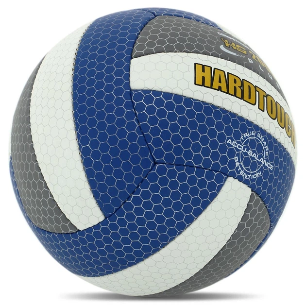 Мяч волейбольный Hard Touch Balance 4387 размер №5 Blue-Grey-White - изображение 2