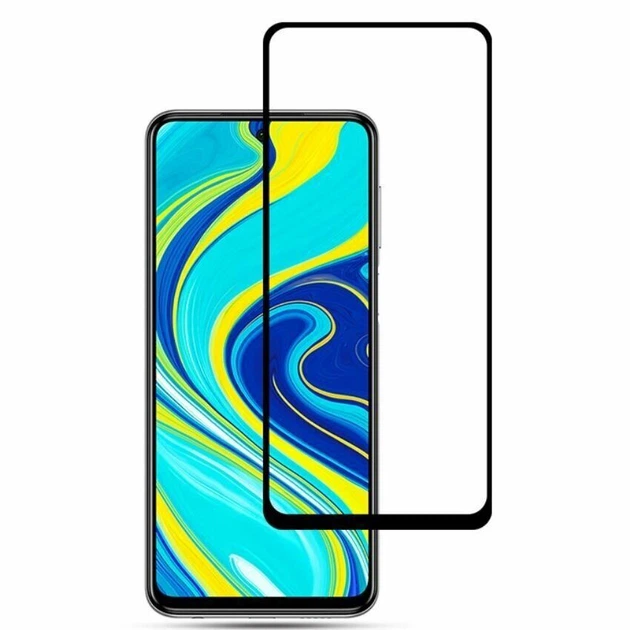 Защитное стекло 5D для Xiaomi Redmi Note 9 Pro Black - Фото 2 Защитное стекло 5D для Xiaomi Redmi Note 9 Pro Black - изображение 2