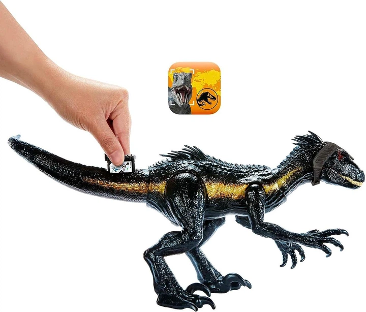 Динозавр Индораптор Мир Юрского периода&nbsp;Jurassic world&nbsp;Indoraptor Dinosaur TrackN Attack HKY12 Mattel - изображение 3