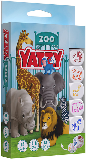 Настільна гра Smart Games Zoo Zoo Yatzy Nordic (5414301524694) - зображення 1