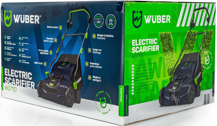 Аэратор, скарификатор Wuber 36см 1600Вт (Польша) - Фото 9 Аэратор, скарификатор Wuber 36см 1600Вт (Польша) - изображение 9
