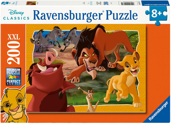 Пазл Ravensburger Lion King 200 елементів (4005555011774) - зображення 1