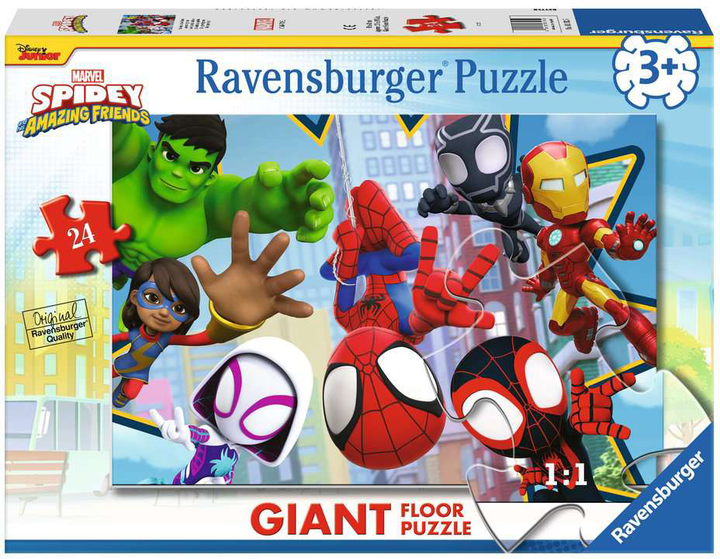 Puzzle Ravensburger An Amazing Team Giant Floor 24 elementy (4005556031825) - obraz 1