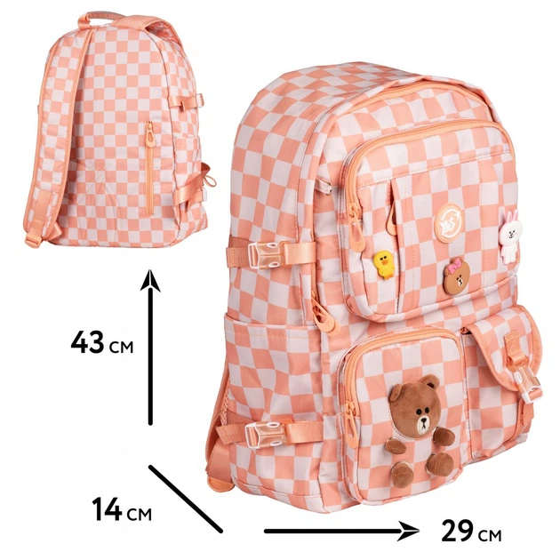 Рюкзак Yes T-107 Line Friends 559634 - зображення 2