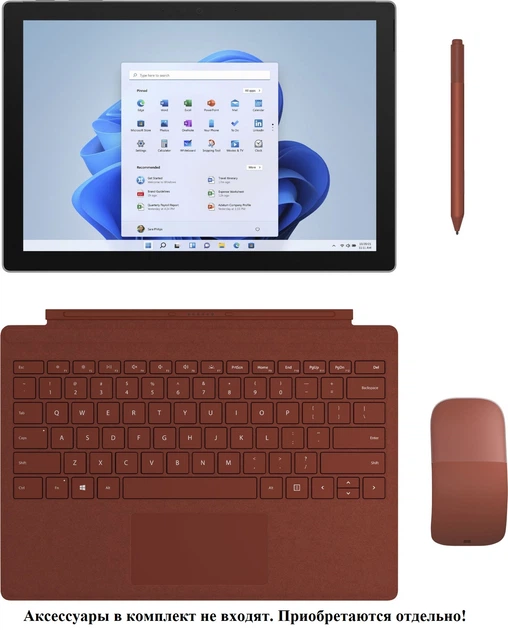 Планшет Microsoft Surface Pro 7+ Intel Core i7 16/512Gb Wi-Fi Platinum (1ND-00011) - Фото 4 Планшет Microsoft Surface Pro 7+ Intel Core i7 16/512Gb Wi-Fi Platinum (1ND-00011) - изображение 4